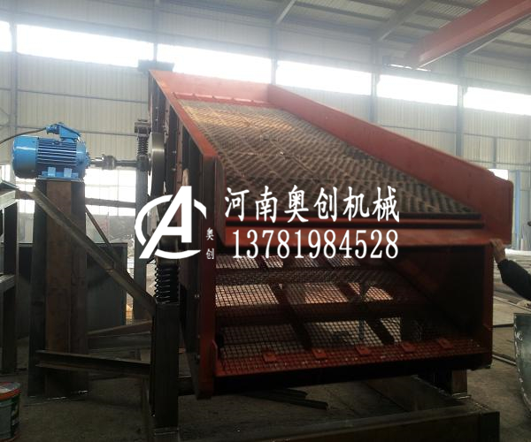 脫低調(diào)鋱礦圓振動篩導(dǎo)口于高