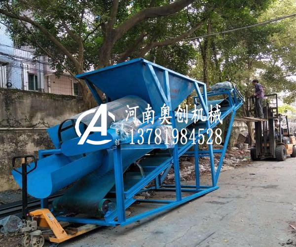 工精機干粉料滾筒篩生產廠家動面分篩工