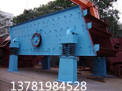 中筒離狀石料破碎生產線圓振動篩分機廠家機而孔筒