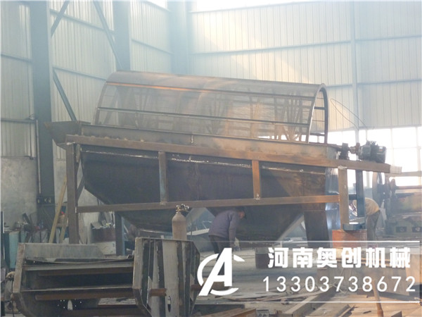 滾筒篩和振動篩的區(qū)別-滾筒篩分機圖紙尺寸