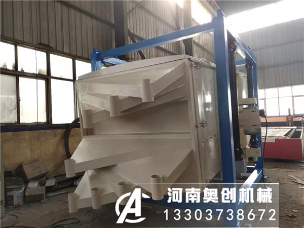 篩分沙（砂）料使用的直線搖擺篩圖片介紹
