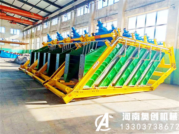 鐵礦石生產鐵精粉過程中振動脫水篩分可采用疊層篩