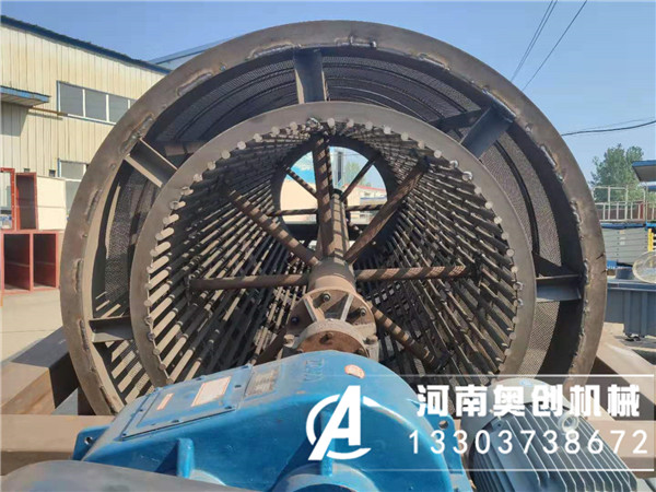 滾筒篩-大型無軸滾筒篩-工作原理-型號參數-石子滾筒分級篩廠家