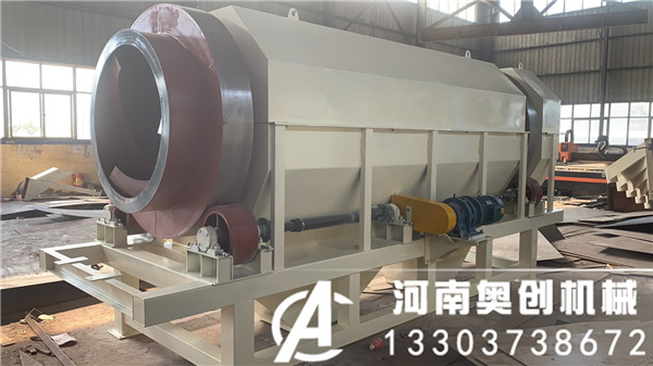 封閉式無軸滾筒篩-雙層無軸滾筒篩技術參數特點應用