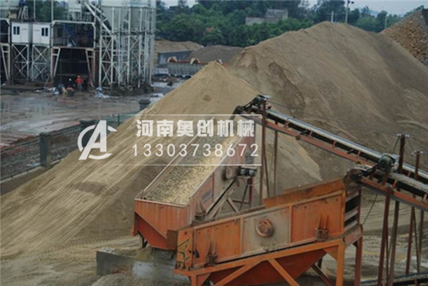 圓振動篩對砂石顆粒洗篩分級作業的應用知識