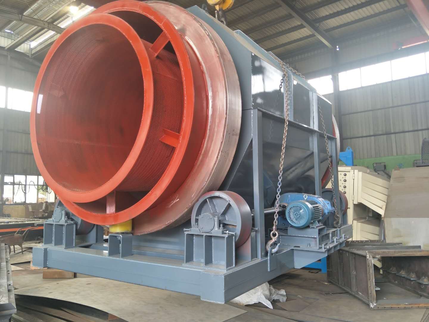鵝卵石子大型滾筒篩在運行時應注意什么