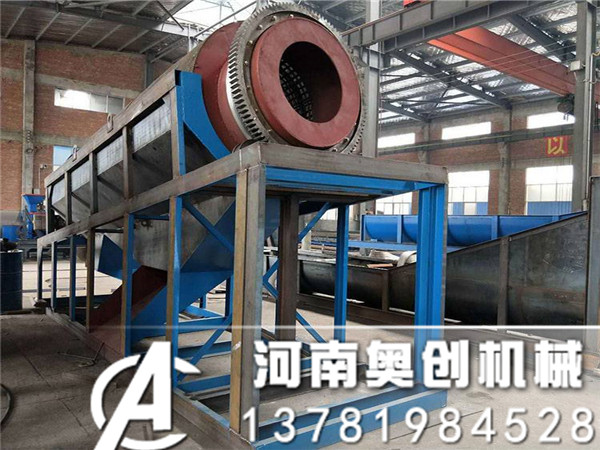 石子滾筒篩