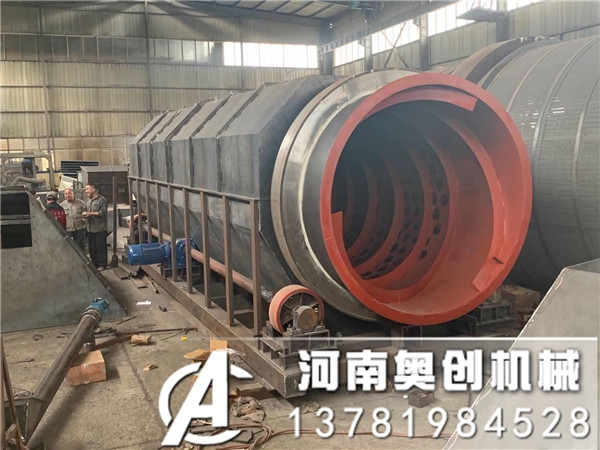 無軸滾筒篩在固廢陳腐垃圾篩選分級再利用的實際作用