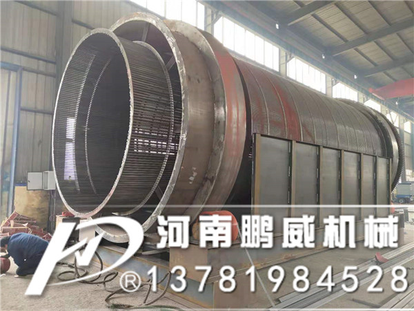 煤矸石大型無軸滾筒篩