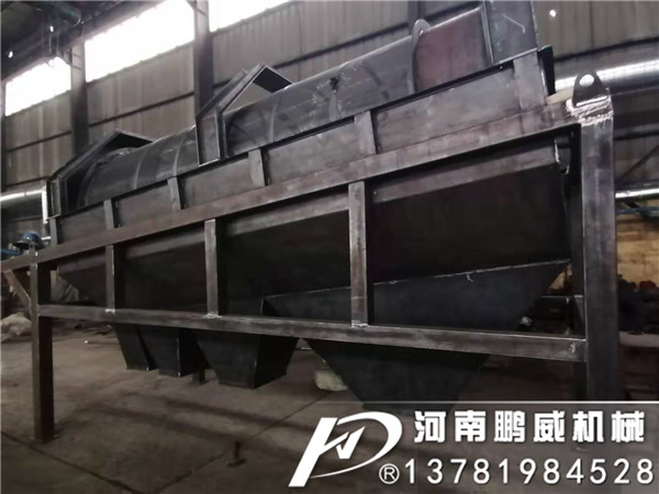 攪拌滾筒篩石機