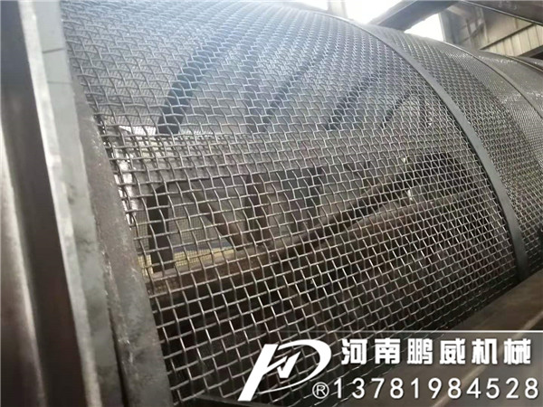 焦炭無(wú)軸滾筒篩