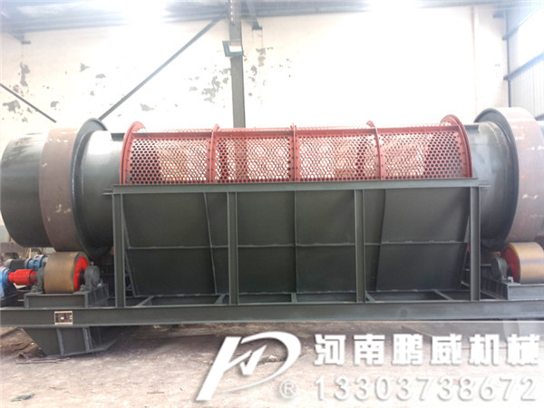 大型無軸滾筒篩處理建筑砂石行業(yè)的性能和篩分產(chǎn)量介紹