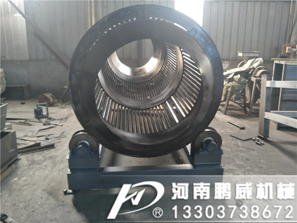 大型無軸滾筒篩處理建筑砂石行業(yè)的性能和篩分產(chǎn)量介紹