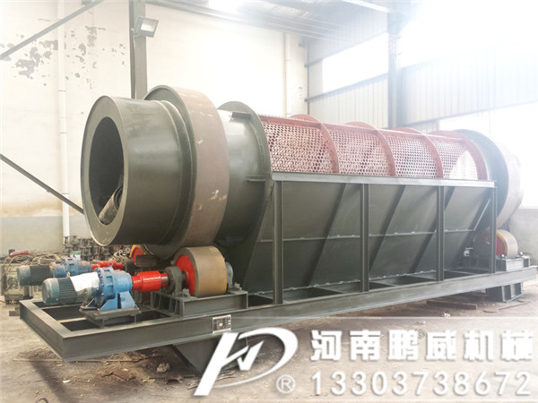 大型無軸滾筒篩處理建筑砂石行業(yè)的性能和篩分產(chǎn)量介紹